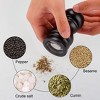 Unique Bargains Adjustable Coarseness Wooden Salt and Grinder Spice Mills - 2 of 4