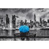 Trends International PD Moreno - Fine Art - Blue Umbrella Unframed Wall Poster Prints - 4 of 4