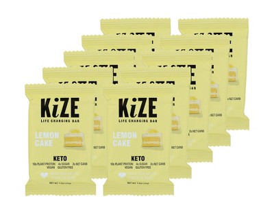Kize Lemon Cake Keto Bar - 10 bars, 1.5 oz