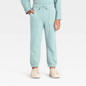 Toddler Boys' Holiday Fleece Jogger Pants - Cat & Jack™ - 1 of 3