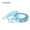 Unique Bargains Double Face Wide Satin Ribbon with Gold Edges for Wedding Bouquet - 2 of 4