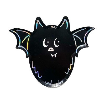 Daydream Society - Going Batty Large Bat Plates - Pack of 8 Paper Plates