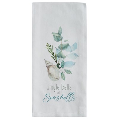 Split P Jingle Bells And Seashells Dishtowel Set of 2