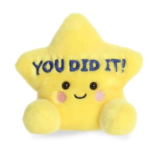 Aurora Mini You Did It Star Palm Pals Adorable Stuffed Animal Yellow 5" - 1 of 4