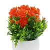 Unique Bargains Artificial Plants Semi-circle Lotus Bowl Plastic 2.95"x2.95"x6.69" 1 Pc - 4 of 4