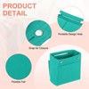 Unique Bargains Portable Makeup Bags and Organizers Encrypted Felt Purse Insert 6.7 x 3.9 x 6.3 Inch - 3 of 4