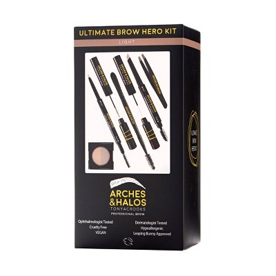 Arches & Halos Ultimate Brow Hero Kit Light - 7ct