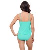 Aqua Green, Women's Triple Tier Tankini - 3 of 3