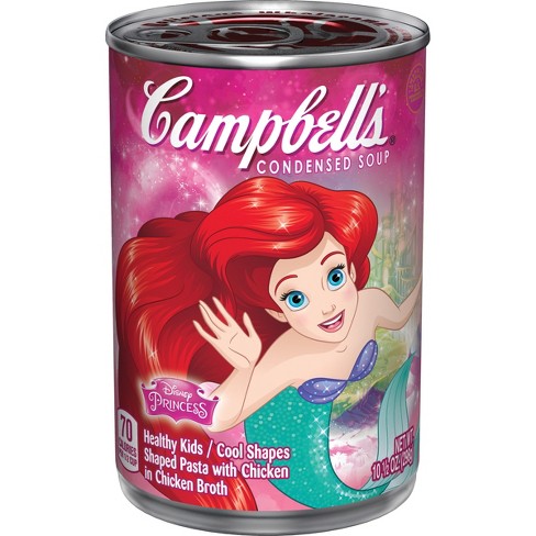 Campbell's Condensed Disney Princess Cool Shapes Pasta With Chicken In ...