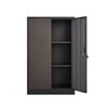 KTMBDW Metal Cabinet, Entryway Cabinet with Adjustable Shelves, Metal Storage Cabinet for Classroom, Living Room, Kitchen, Outdoor - 2 of 4