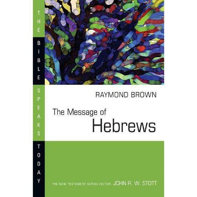 Message of Hebrews - (Bible Speaks Today) by  Raymond Brown (Paperback)