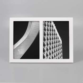 5 x 7 Thin Collage 4 Photos Frame Black - Room Essentials™