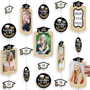 Big Dot of Happiness Law School Graduation Party Vertical Photo Garland 35 Pieces - 1 of 4