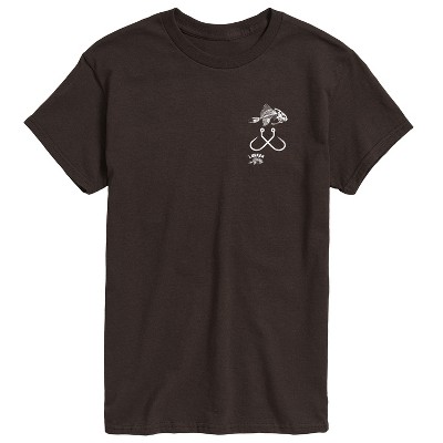 Men's - Instant Message - Skeleton Fish Short Sleeve Graphic T-Shirt