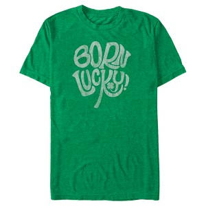 Men's Lost Gods St. Patrick's Day Born Lucky! T-Shirt - 1 of 4