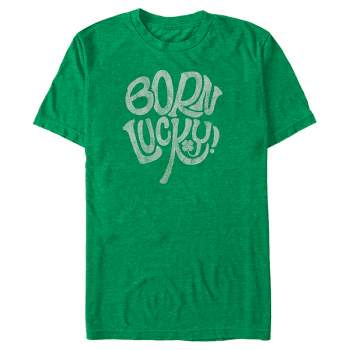Men's Lost Gods St. Patrick's Day Born Lucky! T-Shirt