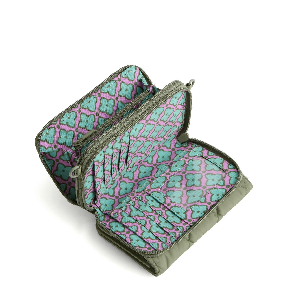 Vera Bradley Women's Outlet Ultralight 3-in-1 Crossbody Bag - thumbnail 9