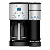  Cuisinart Coffee Center 12-Cup Coffeemaker & Single-Serve Brewer (SS-15P1) (Stainless Steel/Black) 