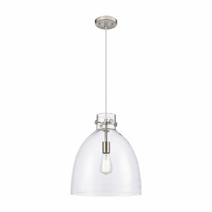 Newton Bell - 1 Light Pendant In Industrial Style-16 Inches Tall and 14 Inches Wide - 1 of 1
