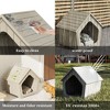 Yardgrace Log Cabin Cat House - 4 of 4