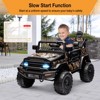 12V Electric Ride-On Truck for Kids - Remote Control Car with Spring Suspension, LED Lights, Music & 3 Speeds - 3 of 4