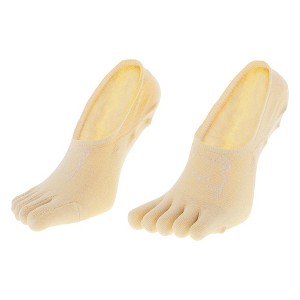 Unique Bargains Women's Comfortable Five Toe Socks 1 Pair - 1 of 4