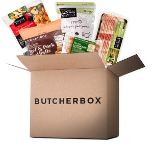 ButcherBox - Kid's Favorites Chicken Nuggets, Burgers, Hot Dogs, Meatballs, Bacon Variety Box - Frozen - 8 lbs - 1 of 4