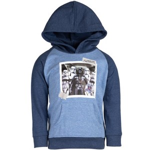 Star Wars R2-D2 Stormtrooper Darth Vader Fleece Hoodie Toddler to Big Kid - 1 of 4