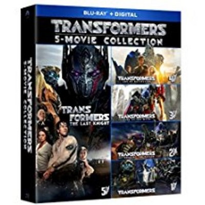 transformers 5 movie collection dvd