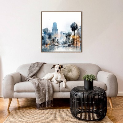 Amanti Art Graphic City III Miami by Irena Orlov Framed Wall Art Print