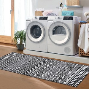 Boho Rug Beige Area Rug Machine Washable Tan Rugs for Bedroom Non Slip Indoor Rugs for Office - 1 of 1