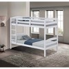 Twin Over Twin Bunk Bed with Ladder and Guard Rails for Bedroom - 4 of 4
