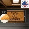 Evergreen University of Washington Logo Turf Mat, Brown- 28 x 16 Inches Indoor Outdoor Doormat - 3 of 4