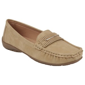 GC Shoes Madder Hardware Flats - 1 of 4