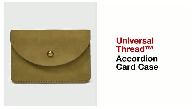 Accordion Card Case - Universal Thread™, 2 of 6, play video