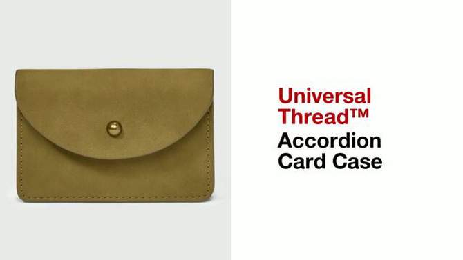 Accordion Card Case - Universal Thread™, 2 of 6, play video