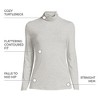 Lands' End Women's Lightweight Jersey Skimming Long Sleeve Turtleneck - 4 of 4