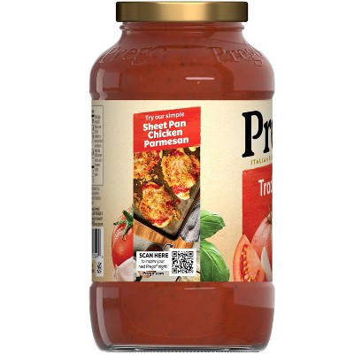 Prego Pasta Sauce Traditional Italian Tomato Sauce 24oz