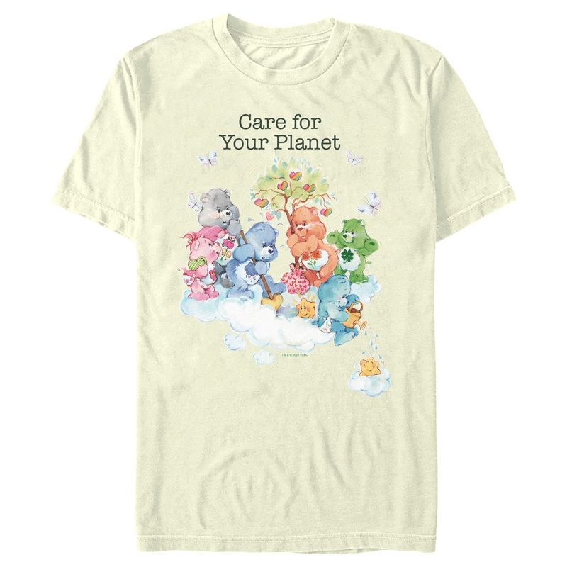 Men's Care Bears Care for Your Planet T-Shirt, 1 of 5