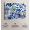 Art Remedy Gold over Blue Blue Abstract Wall Art Unframed - 3 of 4