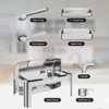 9 QT Roll Top Chafing Dish Buffet Set,Food-Grade Stainless Steel Commercial Chafer for Catering,and Weddings, Visible Lid,[1 Full Size Pan] Included - 4 of 4