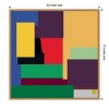 Amanti Art Natural colors by Alex Caminker Canvas Wall Art Print Framed 22 x 22-in. - 4 of 4