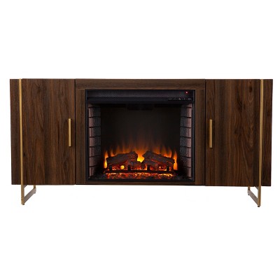 Dashton Electric Fireplace with Media Storage - SEI