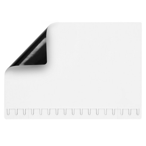 12"x17" White Dry Erase Magnetic Sheet with 4ct Markers and Eraser - Note Tower - image 1 of 4