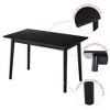 Sapphtopaz Dining Table Kitchen Table Solid Wood Dining Table for Dining Room, Small Space - 2 of 4