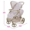 509 Crew: Little Flora, Mabelle Duo Twin Doll Stroller, Pretend Play Toy, Kid 3+ - 2 of 4