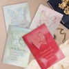 Unique Bargains Greeting Cards Butterfly Pattern for All Occasion 4 Pcs - 4 of 4