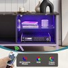 Bestier 70 inch TV Stand with LED Light for 75 inch TV, Modern Gaming Entertainment Center - 4 of 4