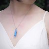 Maya's Grace Gem Stone Quartz Pendant Natural Crystal Necklaces for Women, Girls - 2 of 4