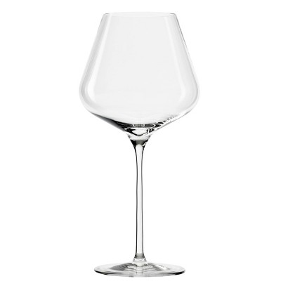 Stolzle Lausitz Quatrophil German Made Crystal White Wine Glass, Set of 6